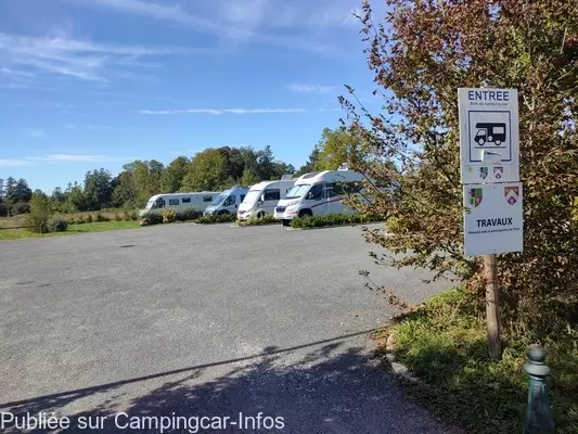 aire camping aire douchy montcorbon