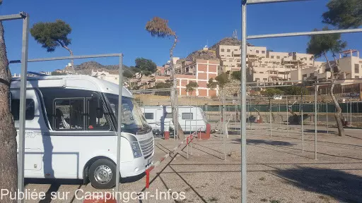aire camping aire duemo camperpark aguilas