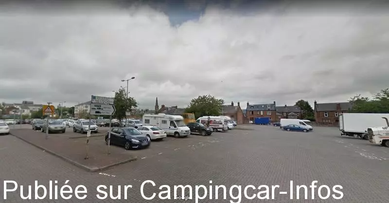 aire camping aire dumfries brooms road vehicle park