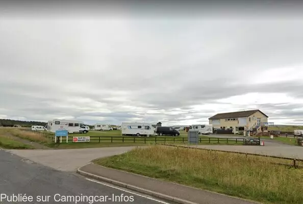 aire camping aire dunnet seadrift car park