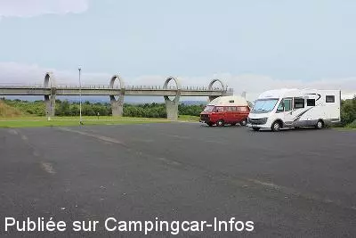 aire camping aire falkirk wheel