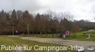 aire camping aire guern le ponterre