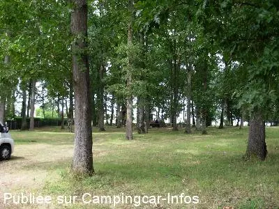 aire camping aire le coudray macouard