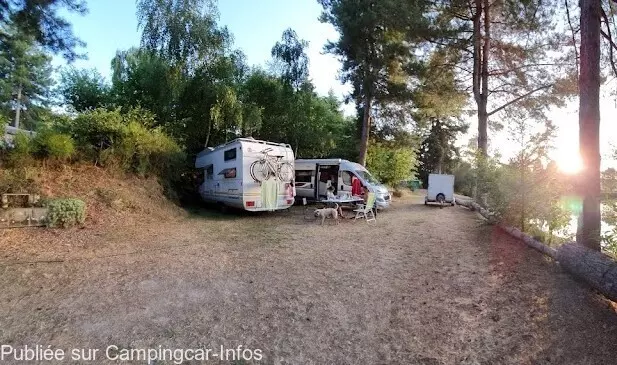 aire camping aire le petit camping de la chagnee