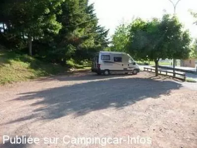 aire camping aire les sauvages
