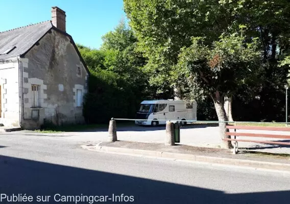 aire camping aire loche sur indrois