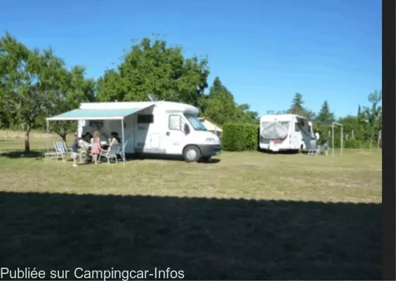 aire camping aire marquay