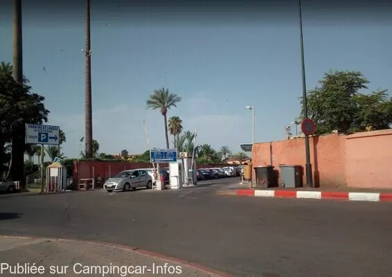 aire camping aire marrakech