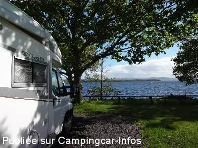 aire camping aire milarrochy bay camping and caravanning club site