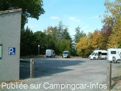 aire camping aire montdardier