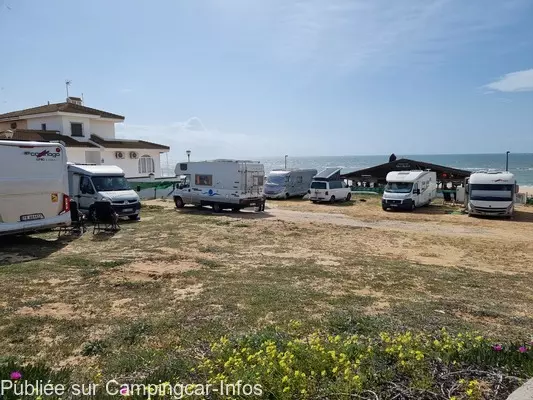 aire camping aire nuevo parking matalascanas
