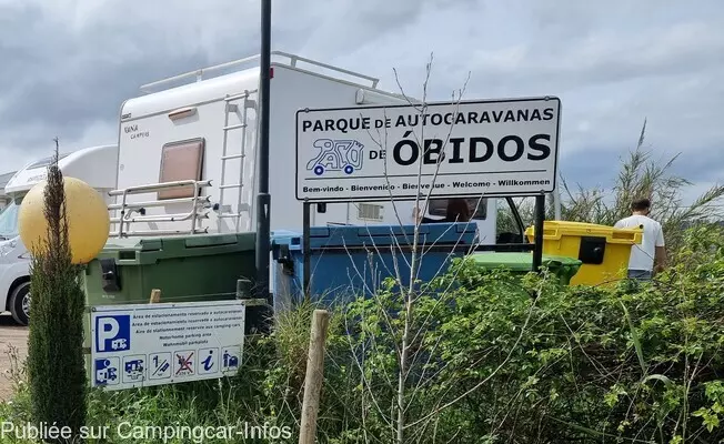 aire camping aire obidos