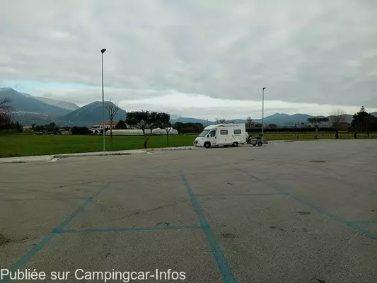 aire camping aire parcheggio principale comunale zona archeologica paestum