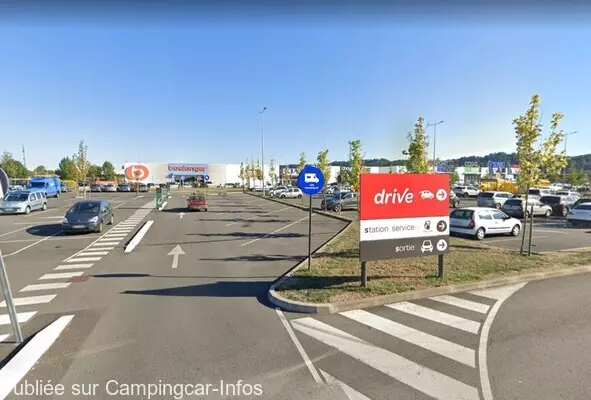 aire camping aire parking camping car carrefour