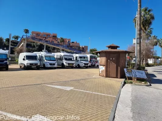 aire camping aire parking castillo fuengirola