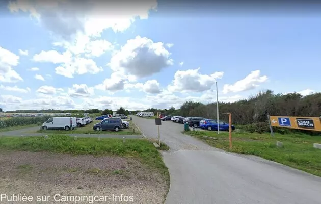 aire camping aire parking musee utah beach