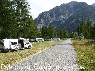 aire camping aire pelvoux