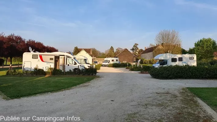 aire camping aire pontigny