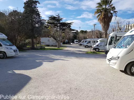 aire camping aire port vendres