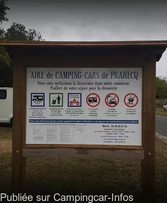 aire camping aire prahecq