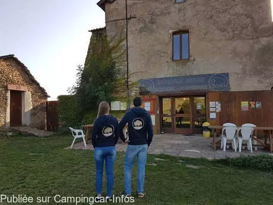 aire camping aire randals bison ferme auberge