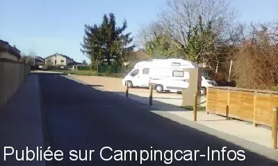 aire camping aire saint just saint rambert