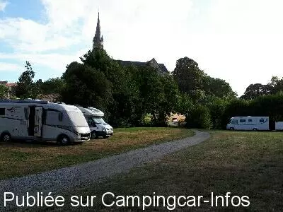 aire camping aire saint viaud