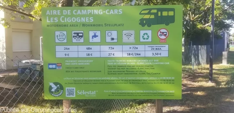 aire camping aire selestat