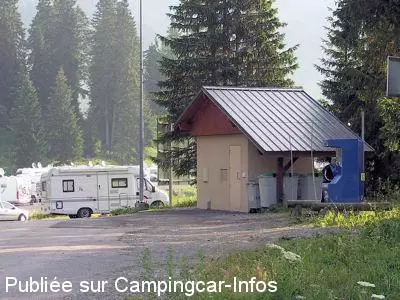 aire camping aire taninges sommand