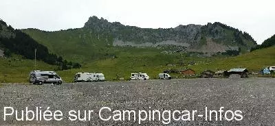 aire camping aire taninges sommand