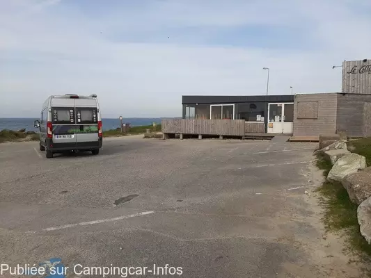 aire camping aire tourlaville parking de la plage de collignon