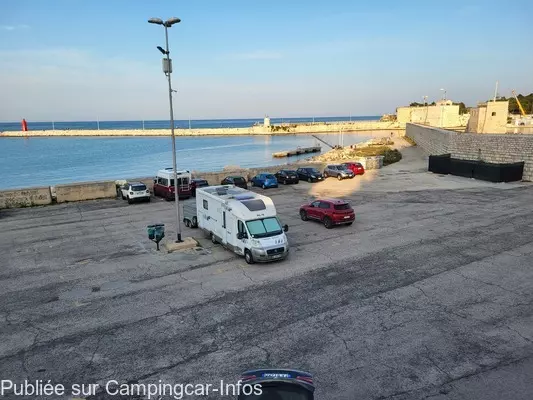 aire camping aire trani