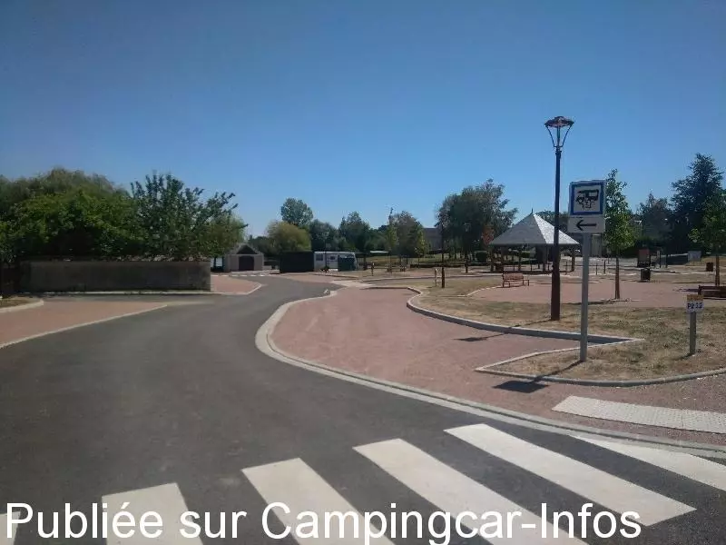 aire camping aire villegouin